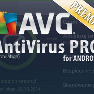 AVG Antivirus PRO Mobilation for Android (DAVBN12EPLL001)