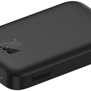 Powerbank BASEUS MagSafe 6000mAh 20W + kabel USB Typ C 60W 50cm Czarny