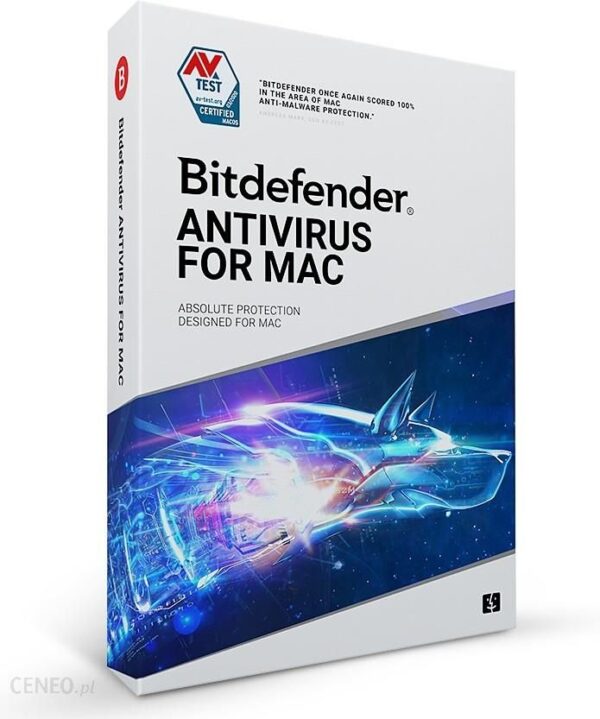 Bitdefender ESD AV Mac 1Stan.2Lata BDAM-N-2Y-1D