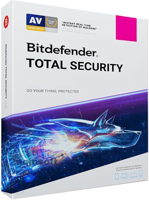 Bitdefender Total Security 10PC/2Lata Odnowienie (BDTS-K-2Y-10D)