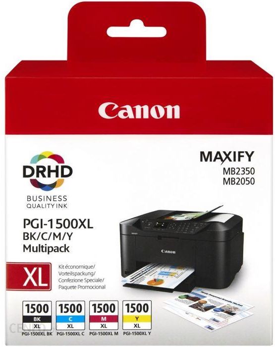 Canon Pgi-1500 Xl Multipack Bk C M Y (9182B004)