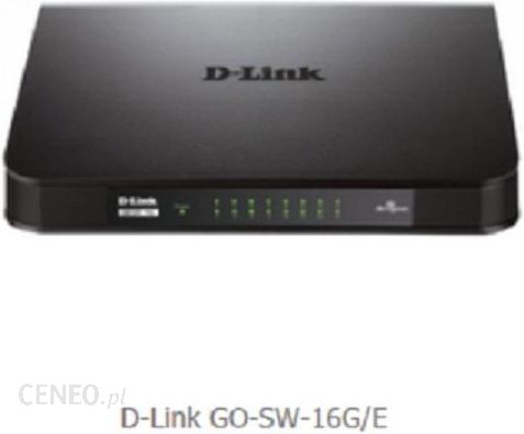 D-Link 16-Port GIGABIT EASY DESKTOP SWITCH (GO-SW-16G/E)