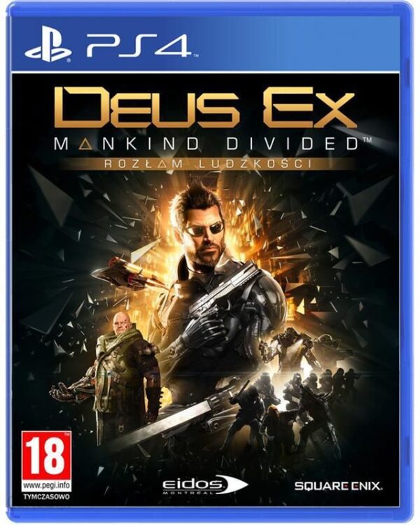 Deus Ex: Rozłam Ludzkości (Mankind Divided) (Gra PS4)