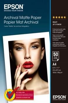 Epson Archival Matte Paper - A4 - 50 Arkuszy C13S041342