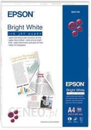Epson Bright White Inkjet Paper - A4 - 500 Arkuszy C13S041749
