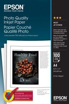 Epson Photo Quality Inkjet Paper - A4 - 100 Arkuszy C13S041061