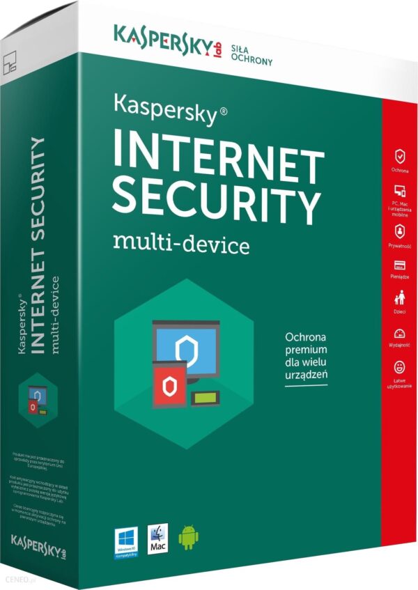 Kaspersky Internet Security Multi-Device 2U 1Rok BOX (KL1941PBBFS)