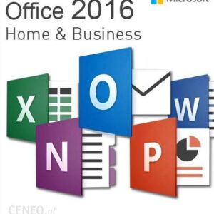 Microsoft Office 2016 Dla Użytkowników Domowych i Małych Firm ESD