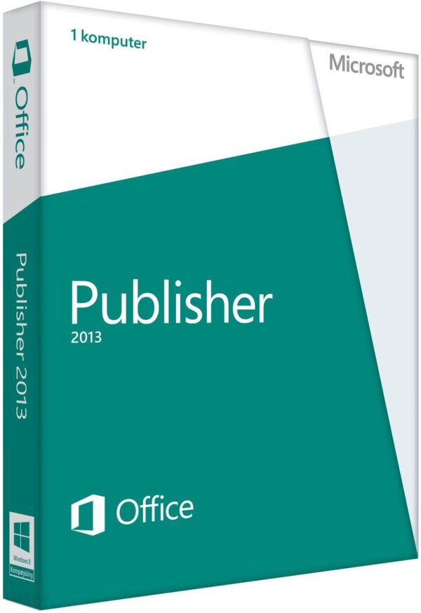 Microsoft Publisher 2013 EN PKC 1 Użyt. Lic. Doż. (164-06987)
