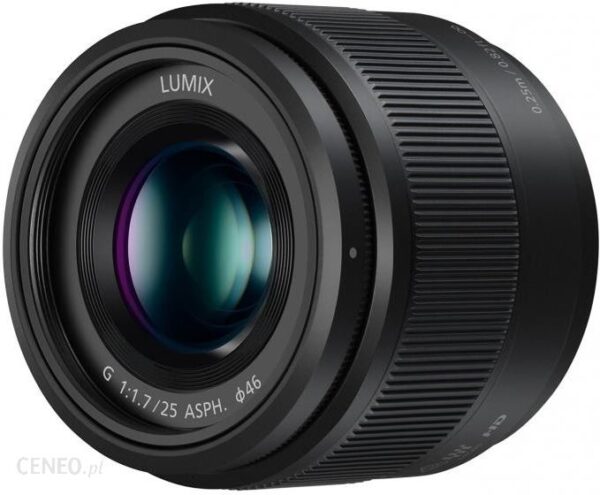 Obiektyw Panasonic Lumix G 25mm f/1.7 (Mikro 4/3) Czarny