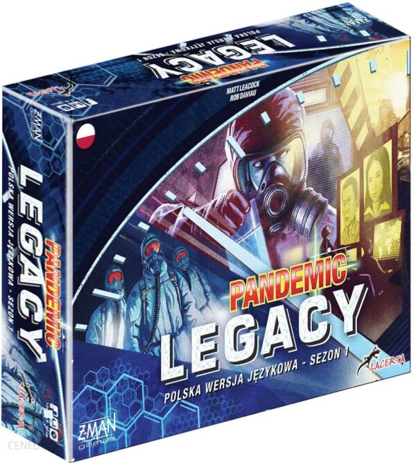 Gra planszowa Pandemic Legacy (Pandemia) Sezon 1 Edycja Niebieska
