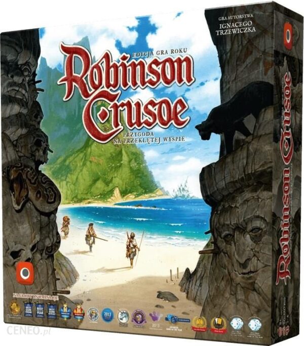 Gra planszowa Robinson Crusoe: Przygoda Na Przeklętej Wyspie Edycja Gra Roku