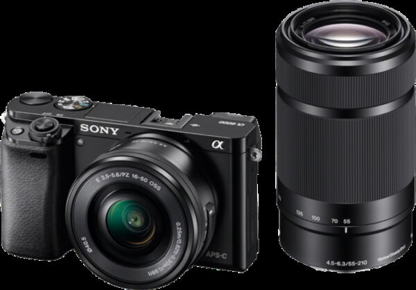 Sony A6000 Czarny + 16-50mm + 55-210mm