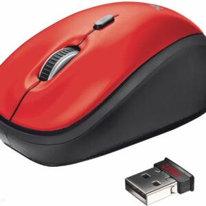 Trust Yvi Wireless mouse (19522) czerwona